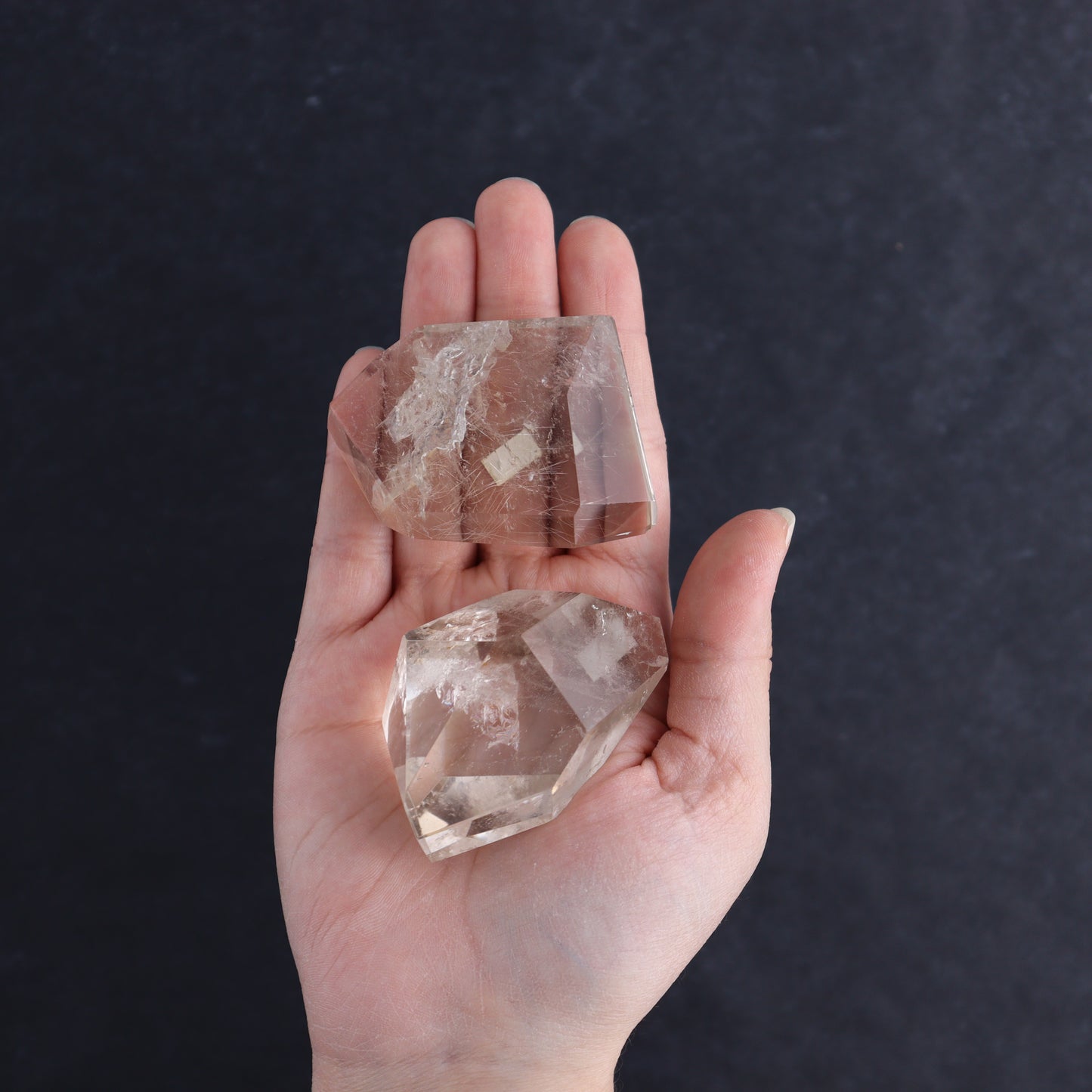 Quartz Freeforms Set of 5 - Expert Wholesale and Supplier of Wholesale Crystals & Bulk Gemstones, ["Brazil","Freeforms","Garden Quartz","Quartz"]