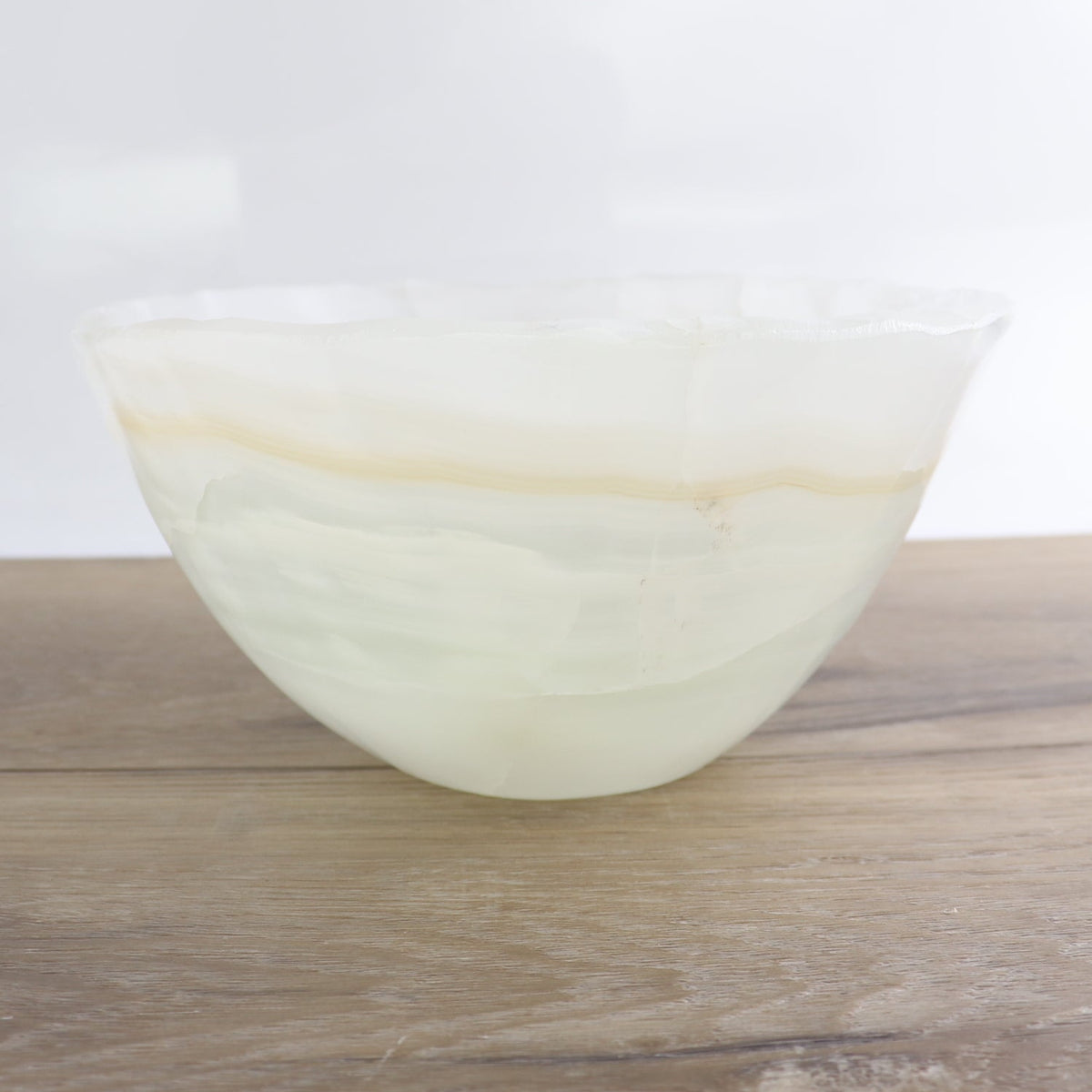 Mexican Onyx/Calcite Bowl 10"
