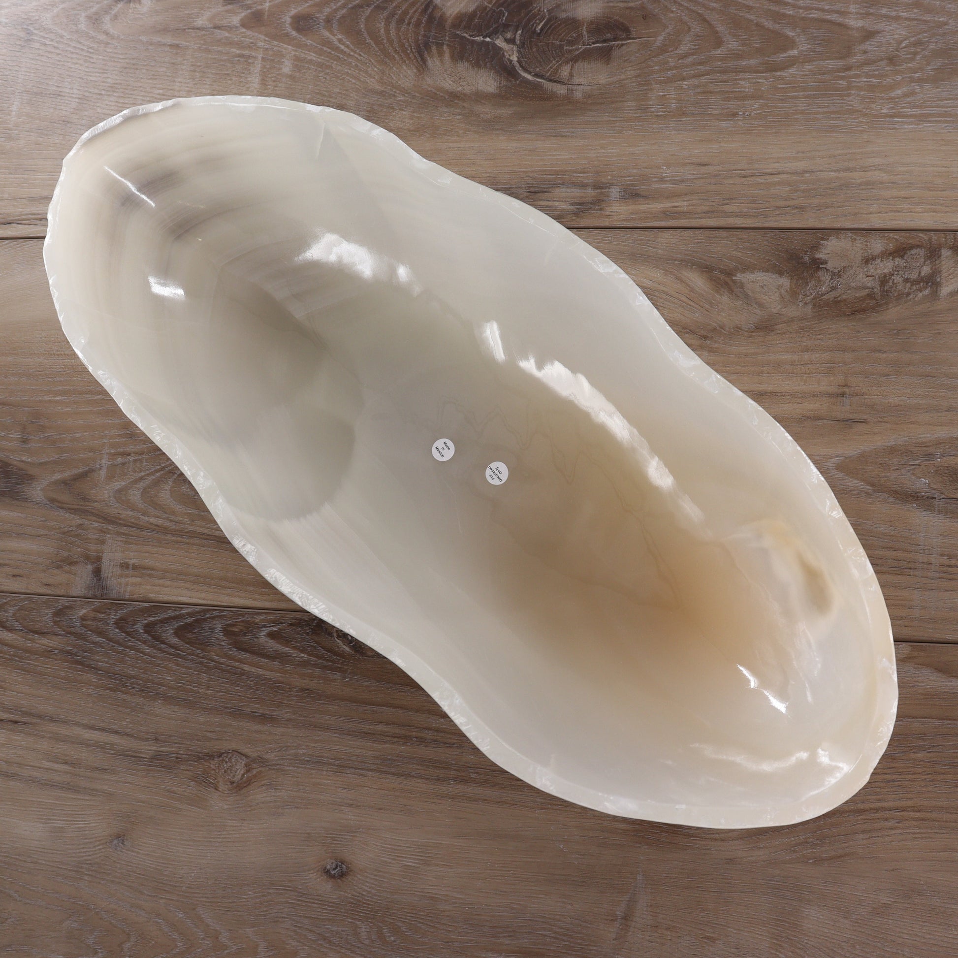 Mexican Onyx/Calcite Canoe Bowl - Expert Wholesale and Supplier of Wholesale Crystals & Bulk Gemstones, ["Bowls","Calcite","canoe","Mexico","onyx"]