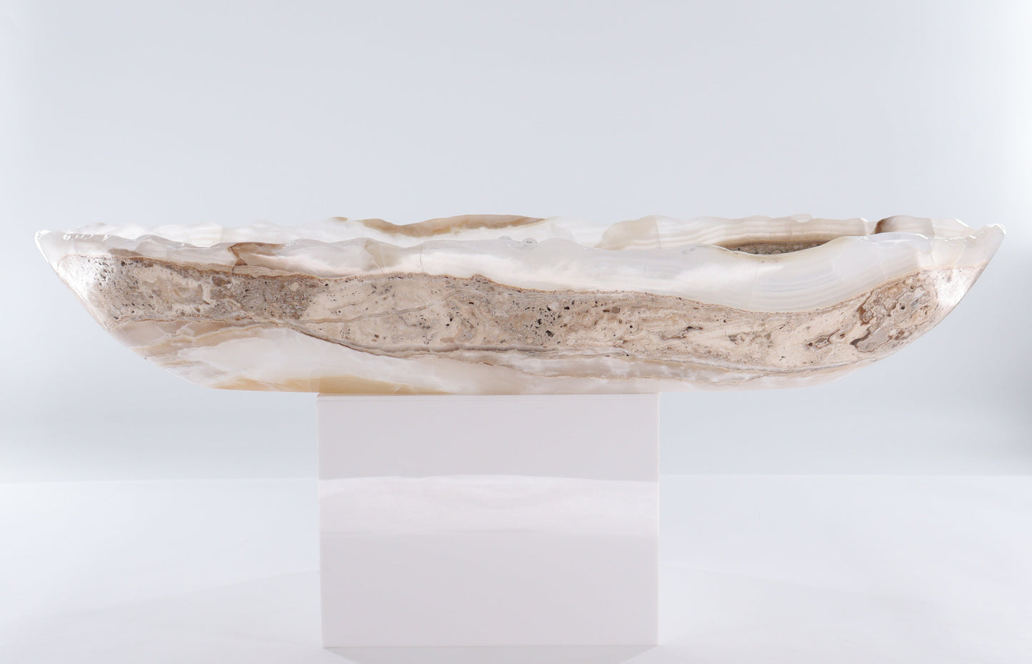 Onyx Canoe Bowl - Expert Wholesale and Supplier of Wholesale Crystals & Bulk Gemstones, ["Bowls","canoe","Mexico","onyx"]