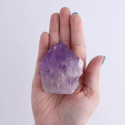 Amethyst Tops Polished Set of 5 - Expert Wholesale and Supplier of Wholesale Crystals & Bulk Gemstones, ["Amethyst","Brazil","Top Polished"]