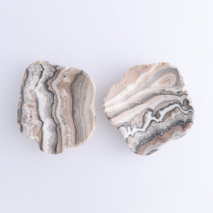 One Mexican Onyx/Calcite Black & White Zebra Irregular Bowl - Expert Wholesale and Supplier of Wholesale Crystals & Bulk Gemstones, ["bowl","Bowls","Calcite","Catalog Onyx","Decorative Dish","Mexico","onyx"]