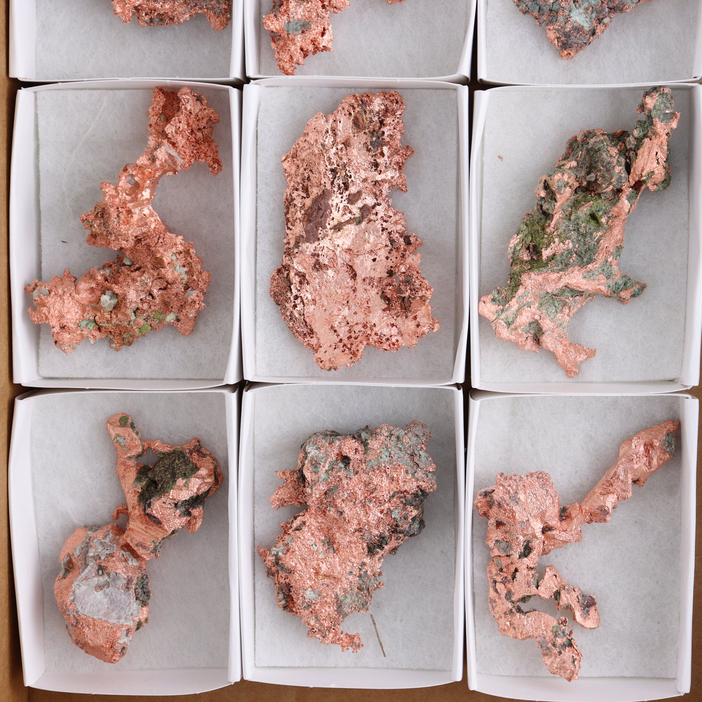 Native Copper Flat of 9 - Expert Wholesale and Supplier of Wholesale Crystals & Bulk Gemstones, ["copper","Freeforms","Native Copper","United States"]