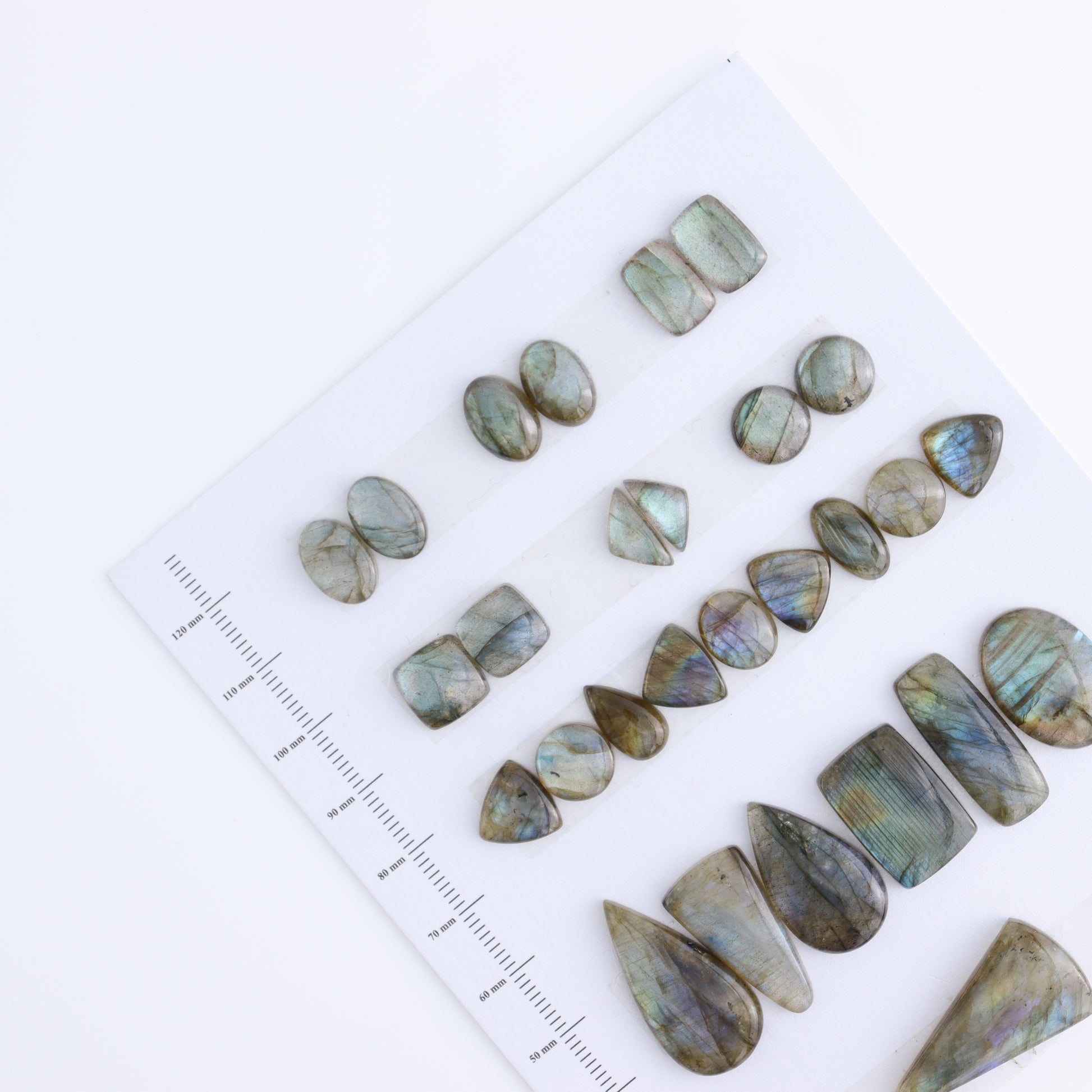 Labradorite Cabs Set of 28 - Expert Wholesale and Supplier of Wholesale Crystals & Bulk Gemstones, ["Cabs","Labradorite","Turkey"]