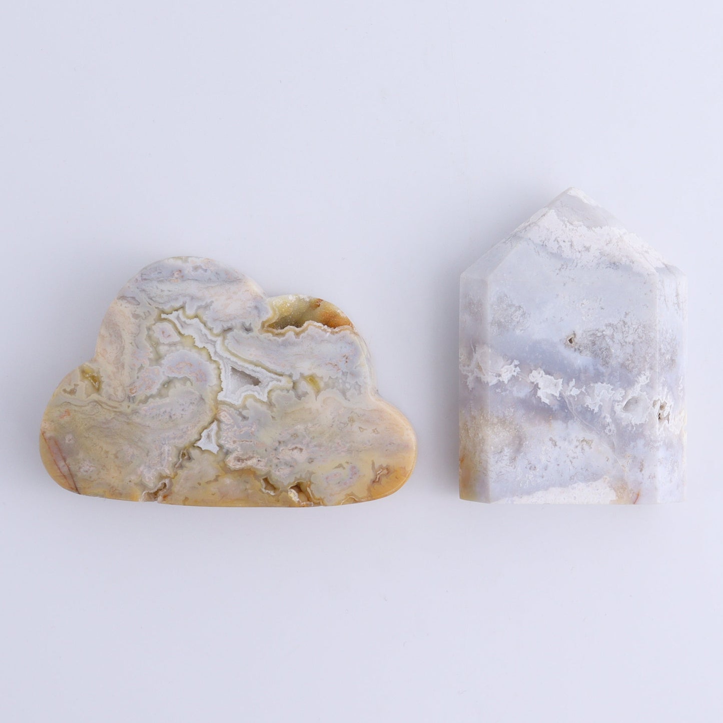 Agate Clouds and Towers Set of 6 - Expert Wholesale and Supplier of Wholesale Crystals & Bulk Gemstones, ["Agate","Clouds","Towers"]