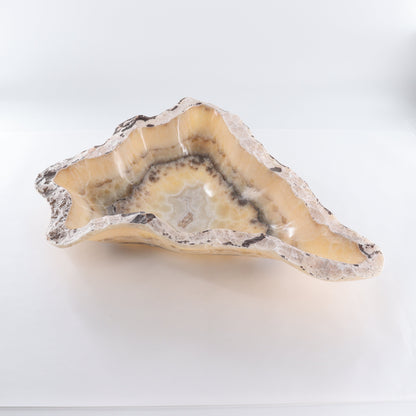 Mexican Onyx/Calcite Bowl - Expert Wholesale and Supplier of Wholesale Crystals & Bulk Gemstones, ["Bowls","Calcite","Mexico","onyx"]