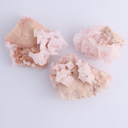 Searles Lake Halite Flat of 6 - Expert Wholesale and Supplier of Wholesale Crystals & Bulk Gemstones, ["Flats","Halite","United States"]