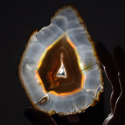 Iris Agate Slices Set of 4 - Expert Wholesale and Supplier of Wholesale Crystals & Bulk Gemstones, ["Agate","Iris Agate","Slices and Slabs"]