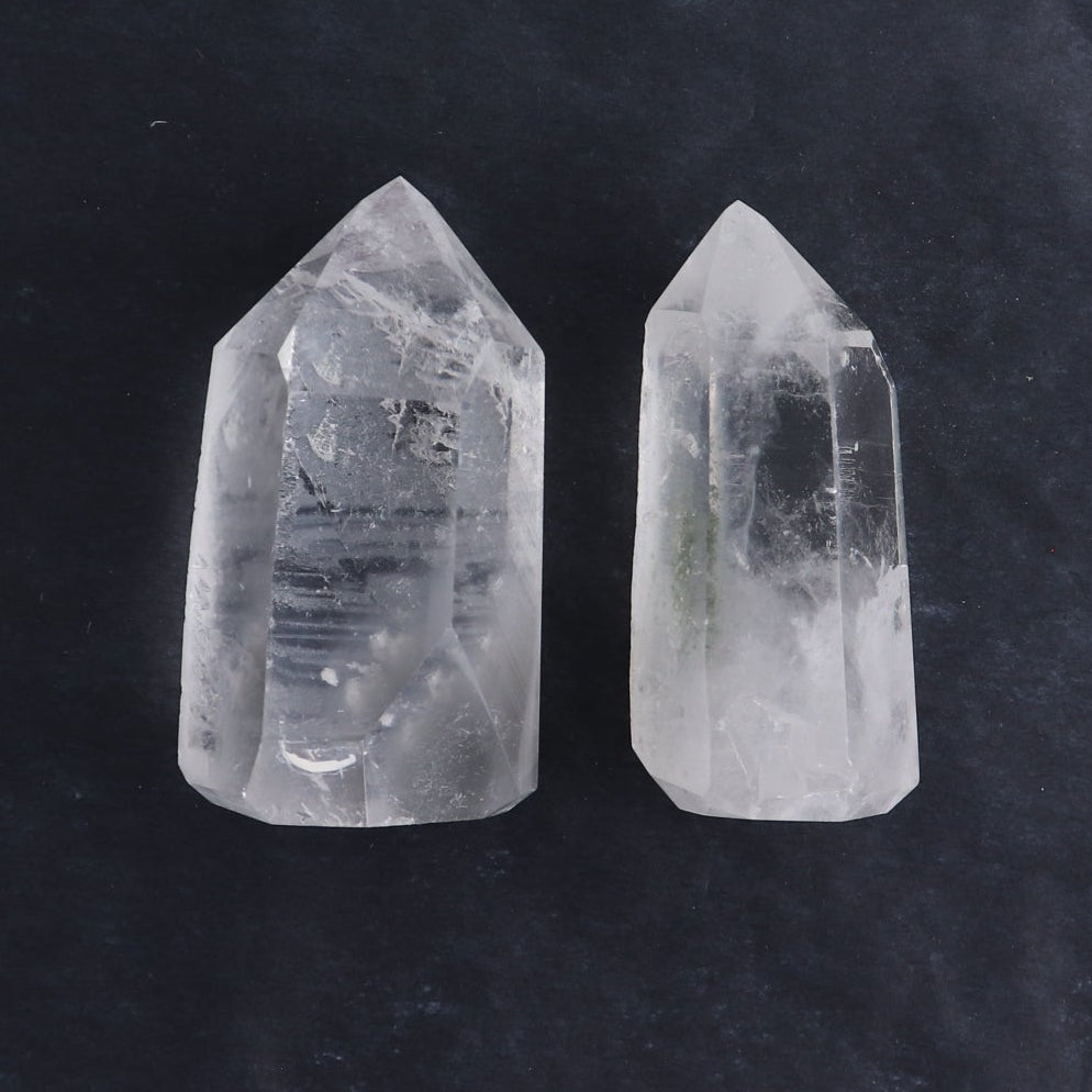 Quartz Towers Set of 12 - Expert Wholesale and Supplier of Wholesale Crystals & Bulk Gemstones, ["Brazil","Clear Quartz","Points","Quartz","Towers"]