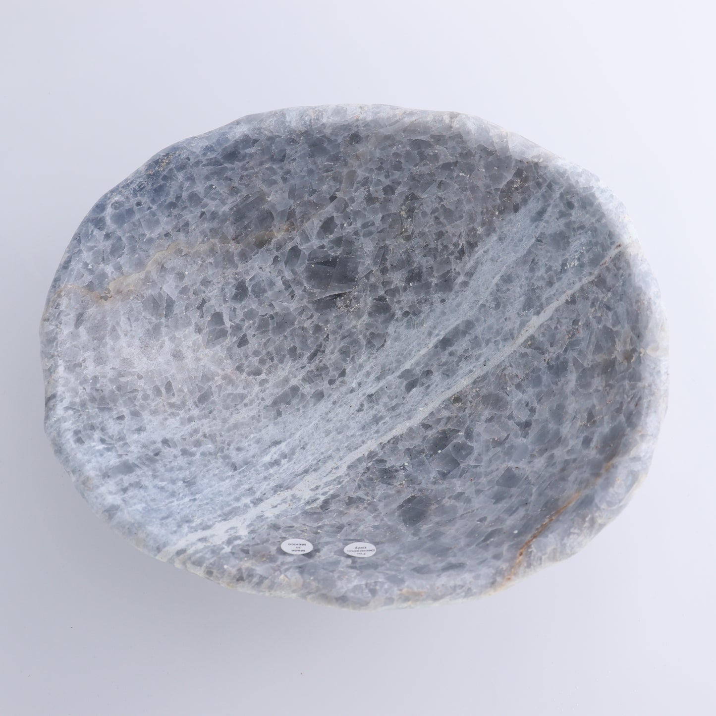 Blue Calcite Bowl
