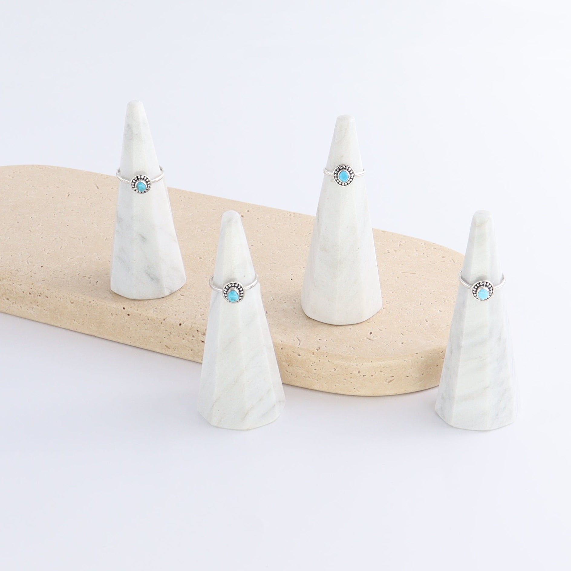 One Turquoise Ring - Expert Wholesale and Supplier of Wholesale Crystals & Bulk Gemstones, ["India","Ring","sterling silver","Turquoise"]