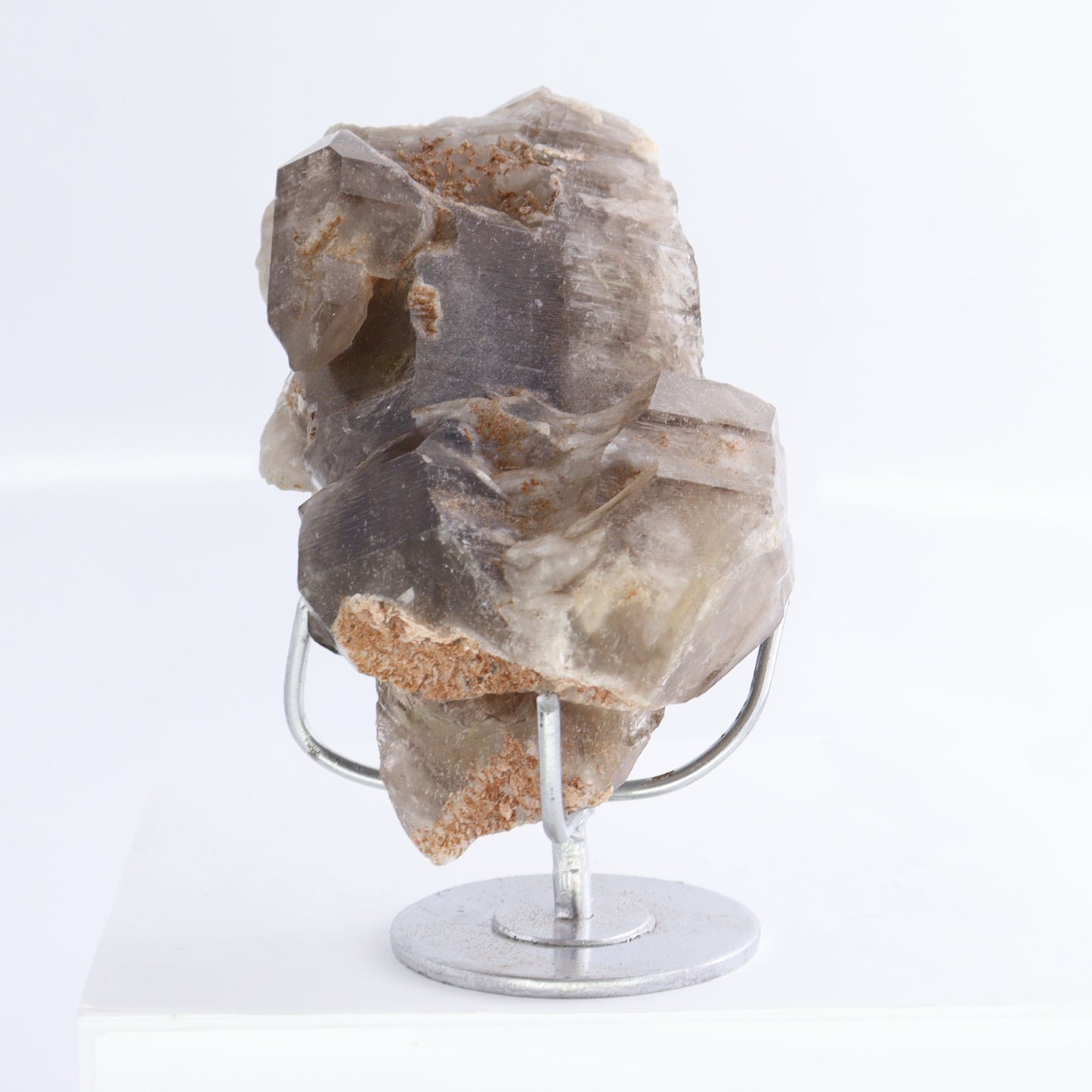 Smoky Quartz Clusters with Stand Set of 3 - Expert Wholesale and Supplier of Wholesale Crystals & Bulk Gemstones, ["cluster","Clusters","Quartz","Smoky Quartz"]
