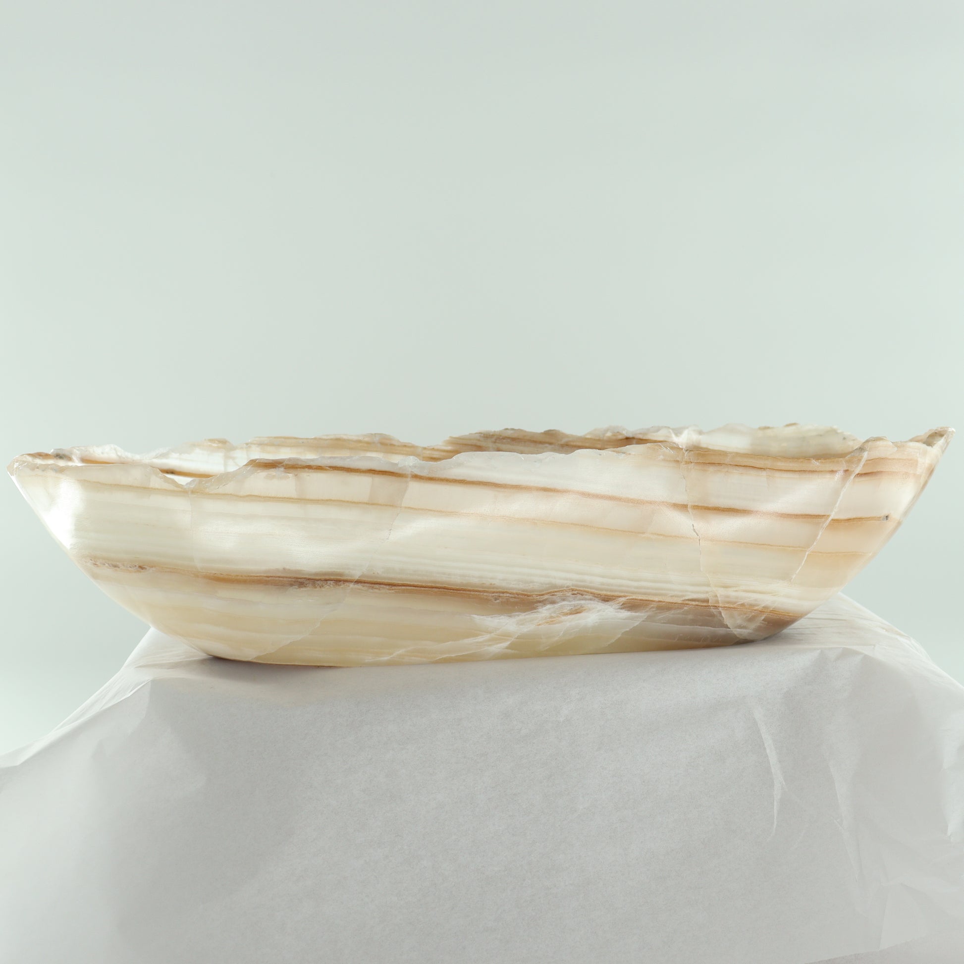 Onyx Canoe Bowl - Expert Wholesale and Supplier of Wholesale Crystals & Bulk Gemstones, ["Bowls","canoe","close_30","Mexico","onyx"]