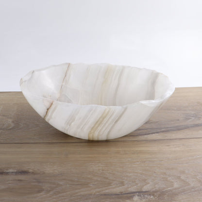 Mexican Onyx/Calcite Bowl 10"