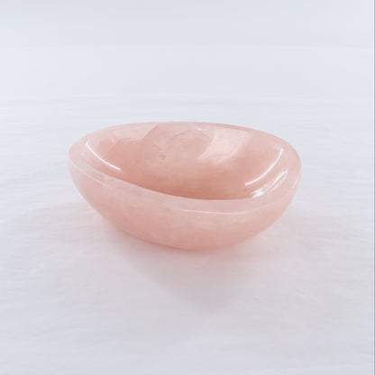 Rose Quartz Bowl - Expert Wholesale and Supplier of Wholesale Crystals & Bulk Gemstones, ["Bowls","Madagascar","Rose Quartz"]