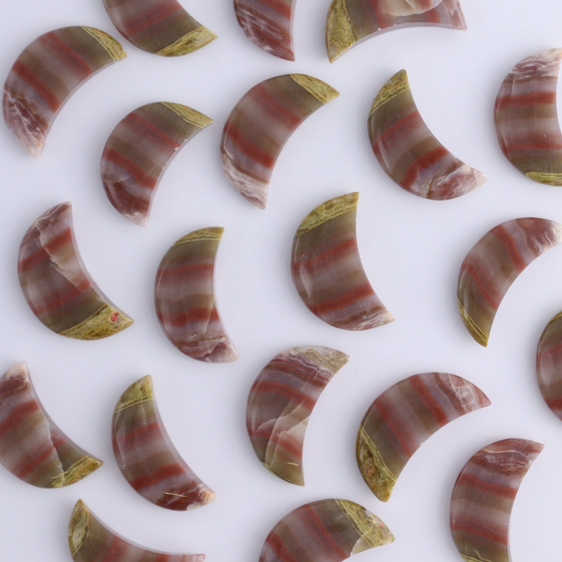 One Rose Calcite Little Moon - Expert Wholesale and Supplier of Wholesale Crystals & Bulk Gemstones, ["Calcite","moons","Pakistan","Rose Calcite"]