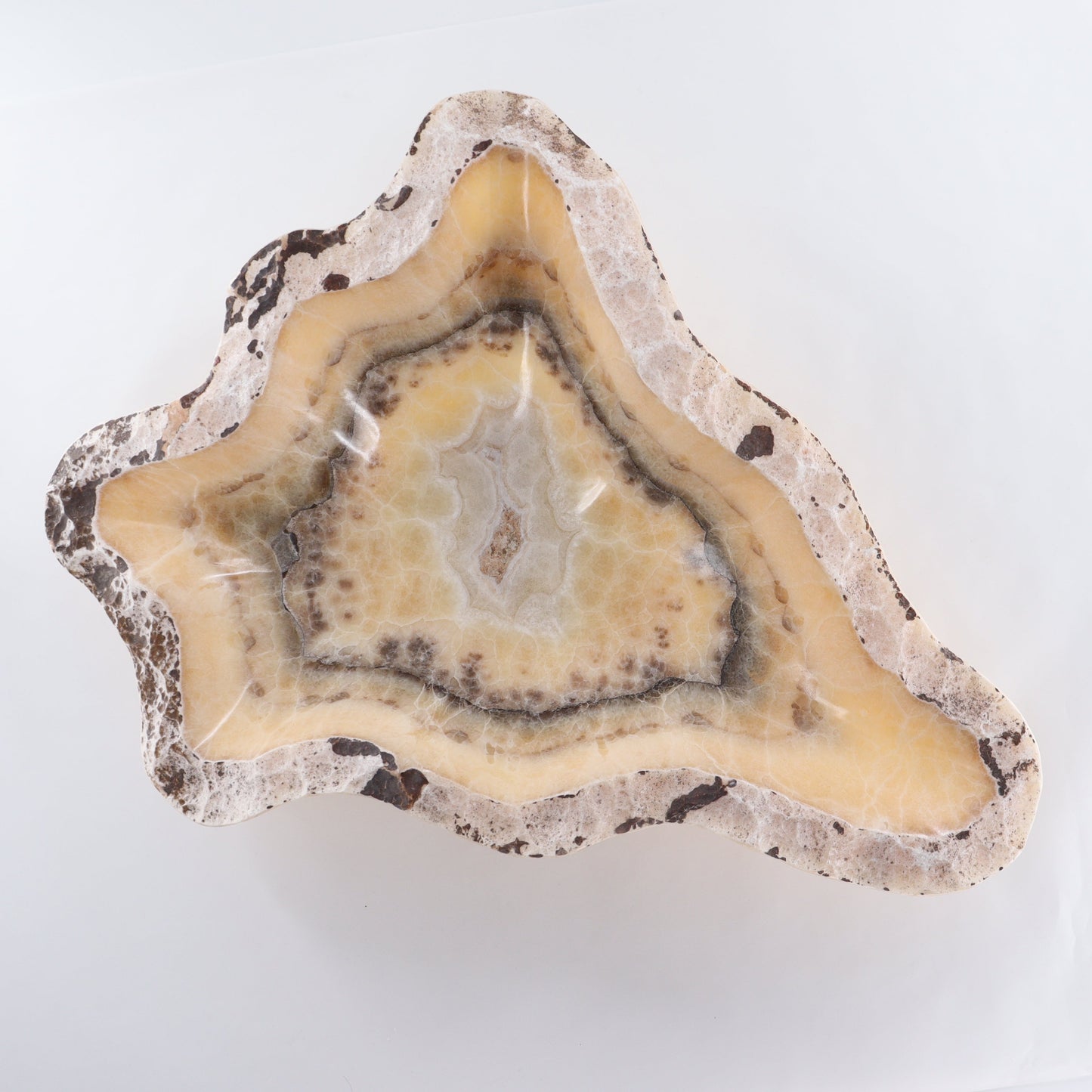 Mexican Onyx/Calcite Bowl - Expert Wholesale and Supplier of Wholesale Crystals & Bulk Gemstones, ["Bowls","Calcite","Mexico","onyx"]