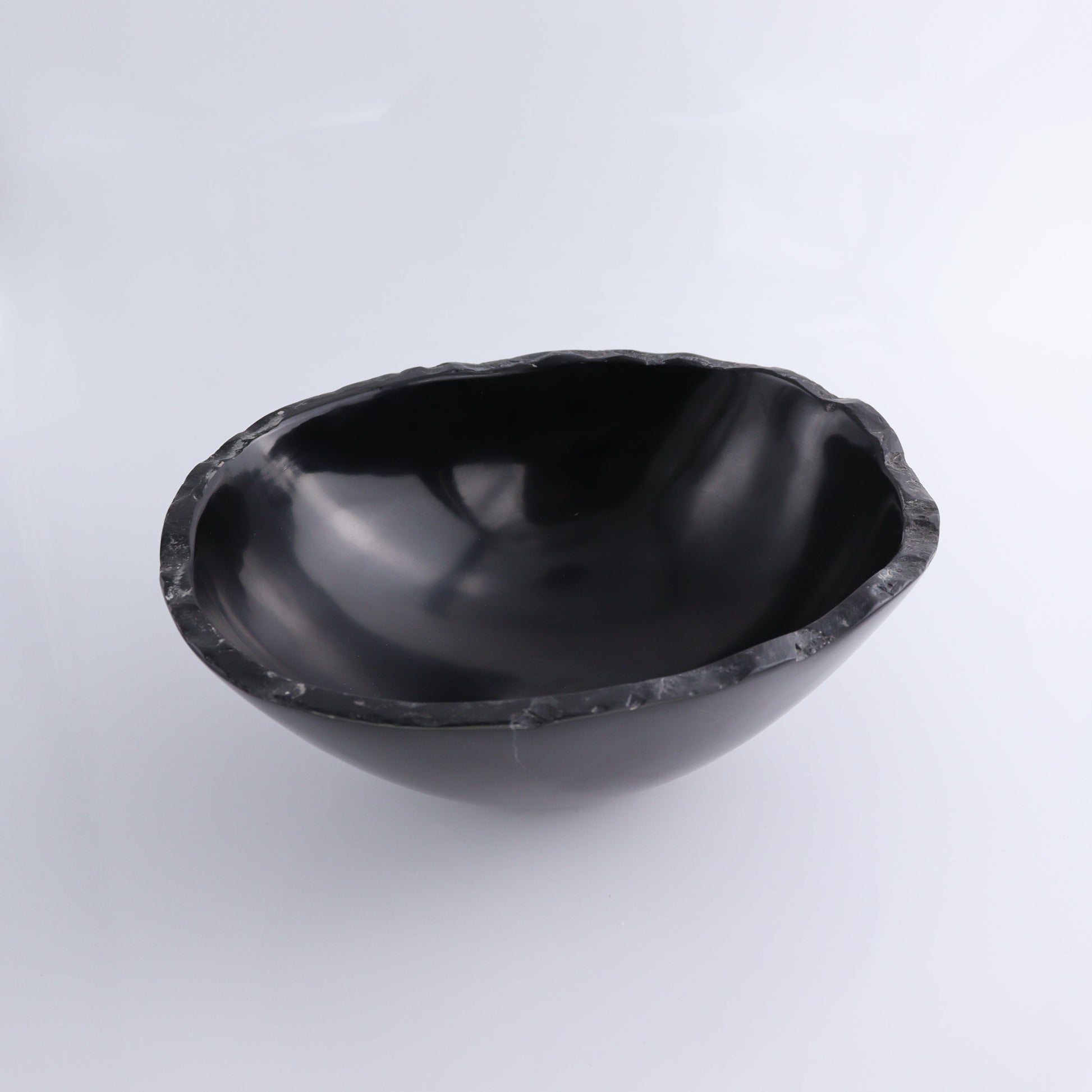 One Black Marble Bowl - Expert Wholesale and Supplier of Wholesale Crystals & Bulk Gemstones, ["Black Marble","bowl","Bowls","Marble","Mexico"]