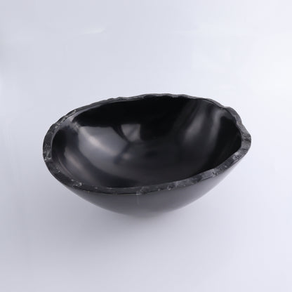 One Black Marble Bowl - Expert Wholesale and Supplier of Wholesale Crystals & Bulk Gemstones, ["Black Marble","bowl","Bowls","Marble","Mexico"]