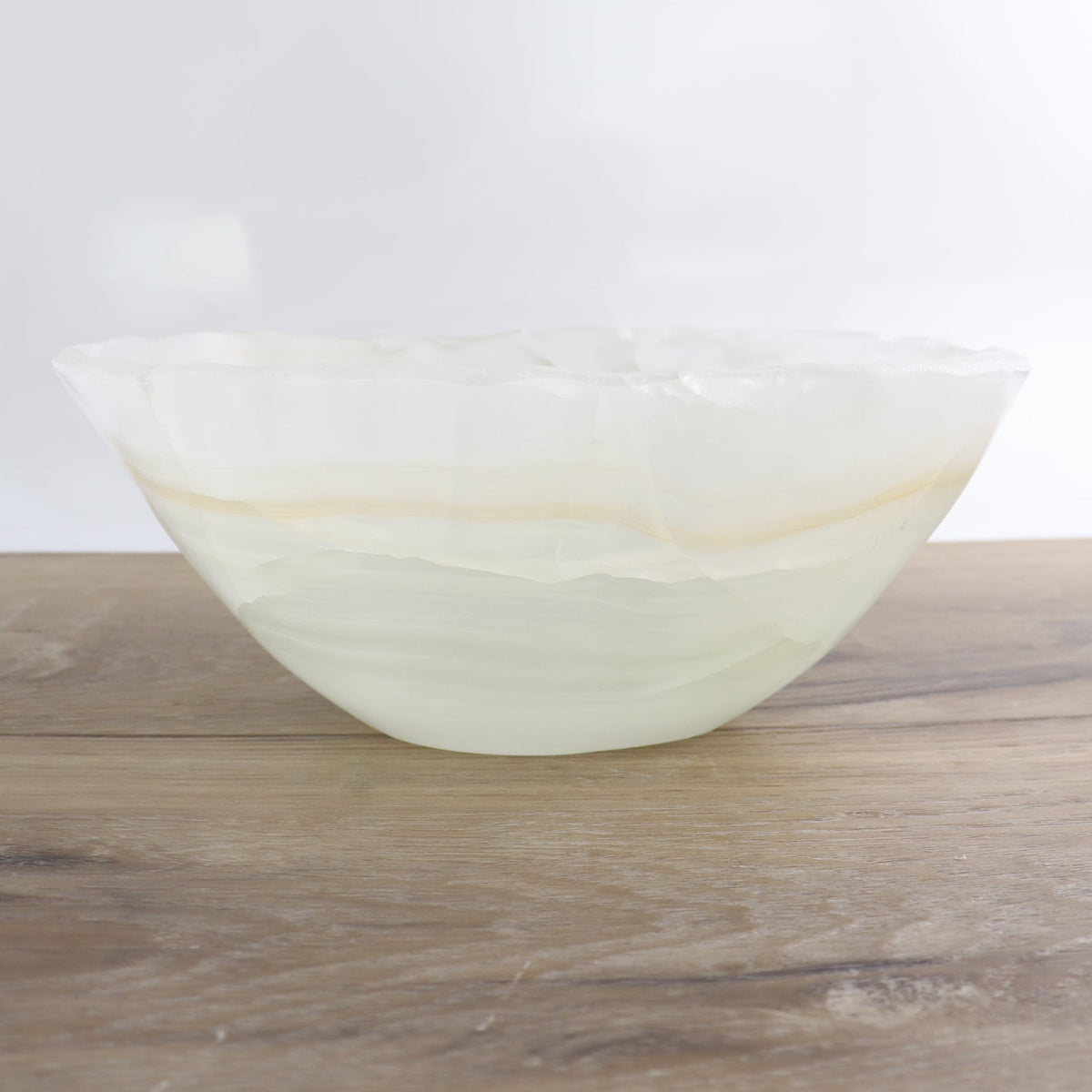 Mexican Onyx/Calcite Bowl 10"