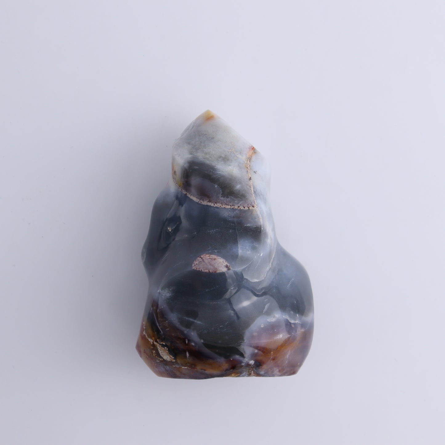 Agate Flames Set of 4 - Expert Wholesale and Supplier of Wholesale Crystals & Bulk Gemstones, ["Agate","flames","Madagascar","Orca Agate"]