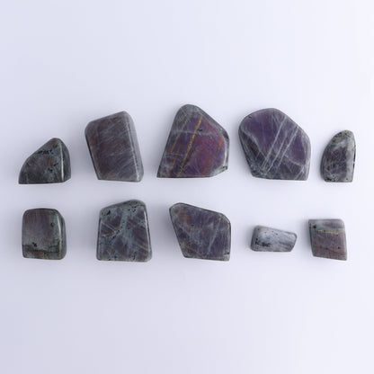 Labradorite Freeform Set of 10 - Expert Wholesale and Supplier of Wholesale Crystals & Bulk Gemstones, ["Freeforms","Labradorite","Madagascar"]