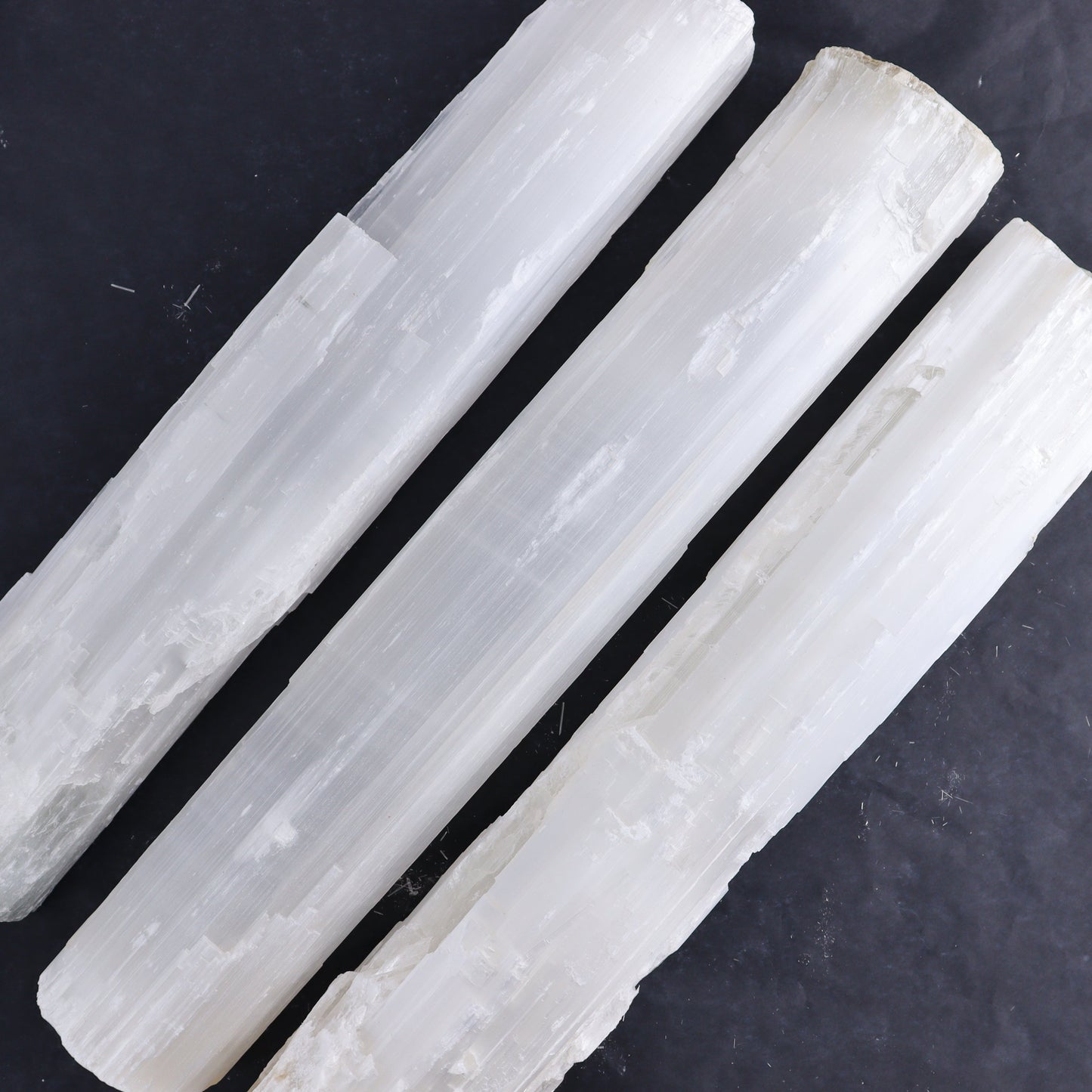 Selenite Logs Set of 3 - Expert Wholesale and Supplier of Wholesale Crystals & Bulk Gemstones, ["logs","selenite"]