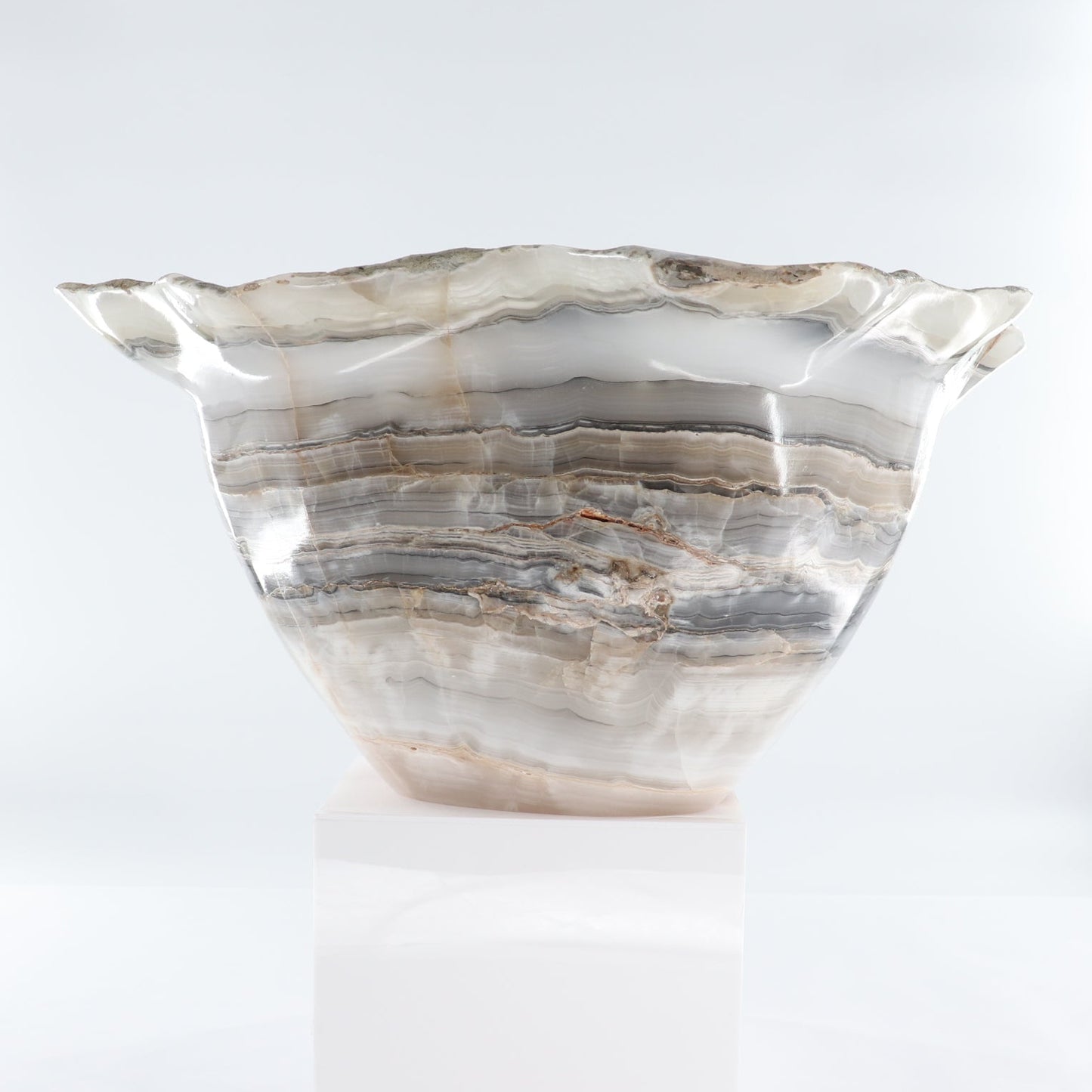 Mexican Onyx/Calcite Bowl - Expert Wholesale and Supplier of Wholesale Crystals & Bulk Gemstones, ["Bowls","Calcite","Mexico","onyx"]