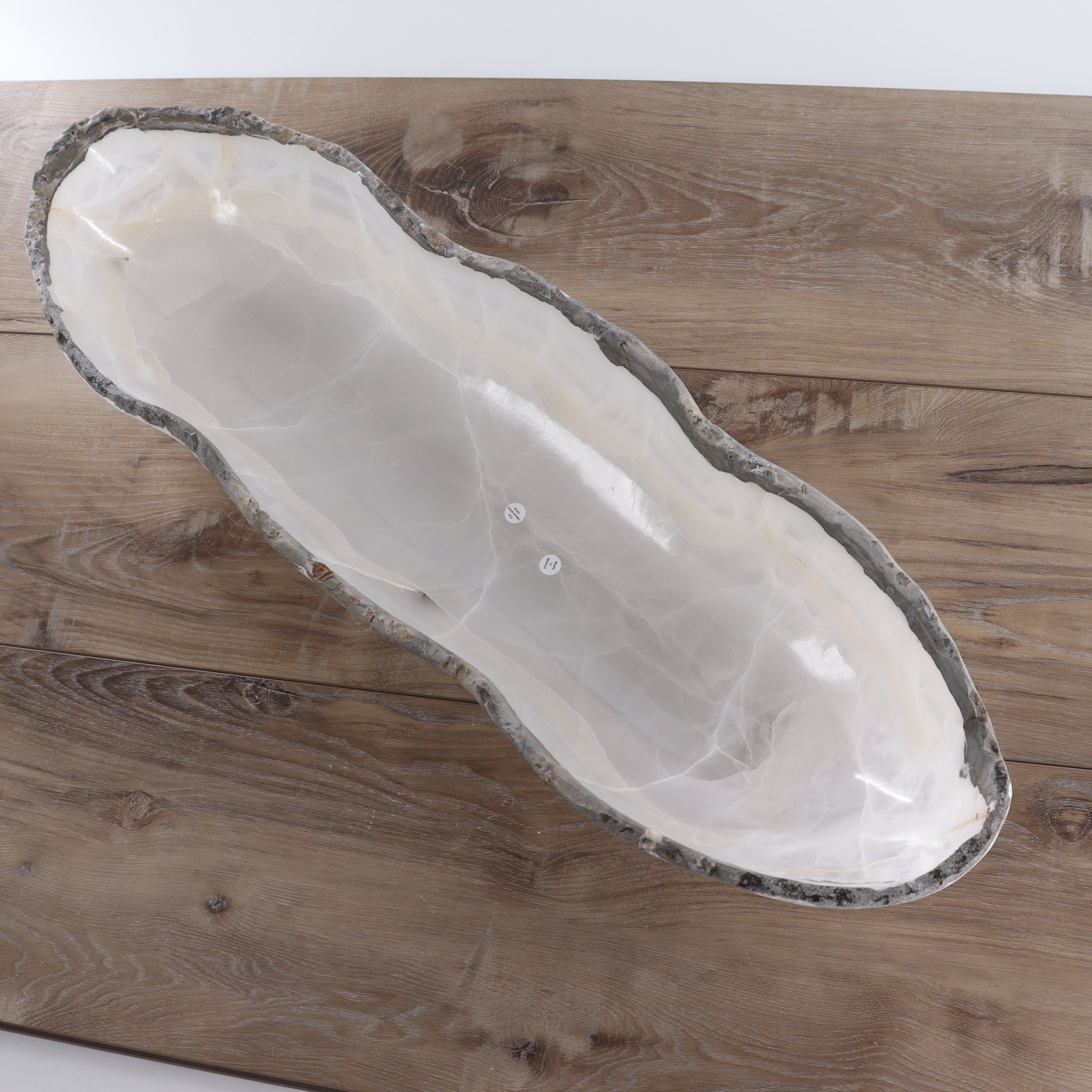 Mexican Onyx/Calcite Canoe Bowl - Expert Wholesale and Supplier of Wholesale Crystals & Bulk Gemstones, ["Bowls","Calcite","canoe","Mexico","onyx"]