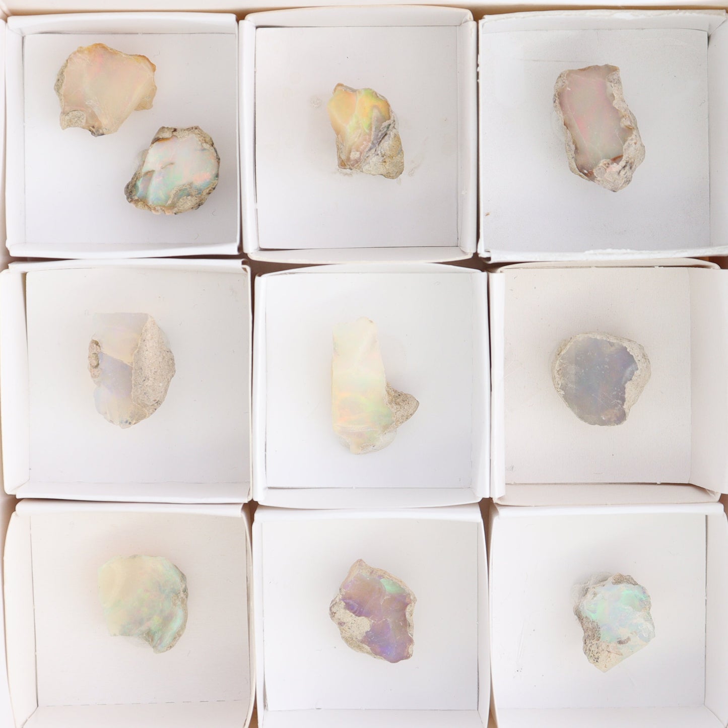 Ethiopian Opal Set of 10 - Expert Wholesale and Supplier of Wholesale Crystals & Bulk Gemstones, ["Ethiopia","ethiopian opal","Opal"]
