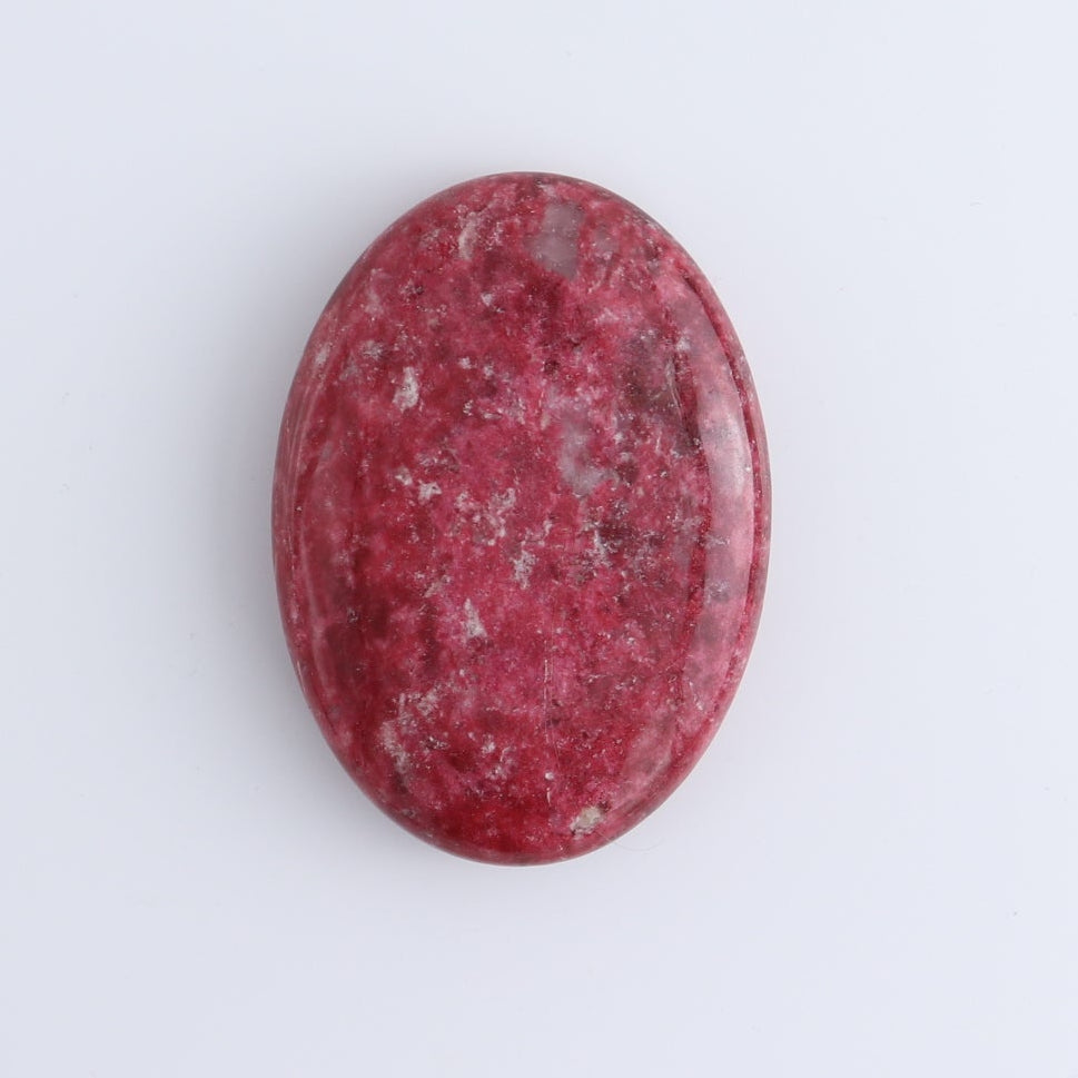 Thulite Palm Stones Set of 3