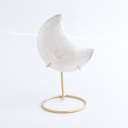Agate Moons with Stand Set of 5 - Expert Wholesale and Supplier of Wholesale Crystals & Bulk Gemstones, ["Agate","Brazil","moons"]