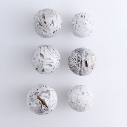 Agate Spheres Set of 6
