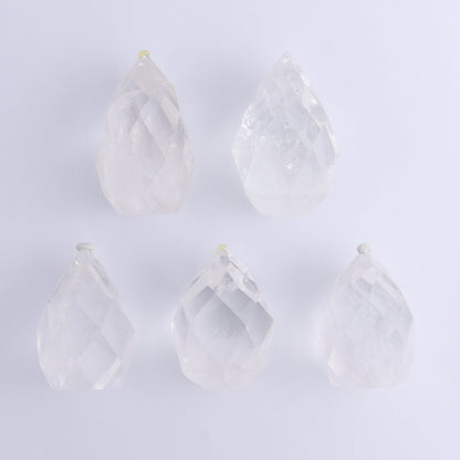 Quartz Faceted Egg with Point Set of 5 - Expert Wholesale and Supplier of Wholesale Crystals & Bulk Gemstones, ["Brazil","Clear Quartz","Mixed Carvings","Quartz"]