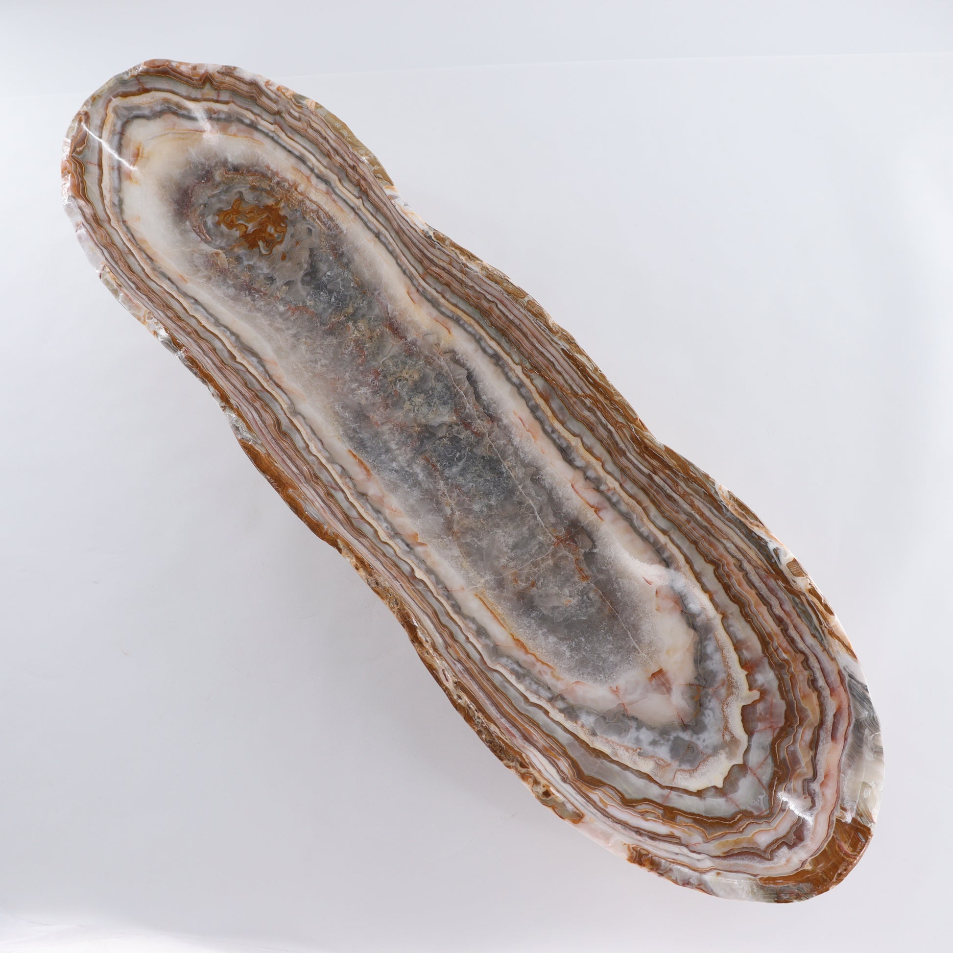 Onyx Canoe Bowl - Expert Wholesale and Supplier of Wholesale Crystals & Bulk Gemstones, ["Bowls","canoe","Mexico","onyx"]