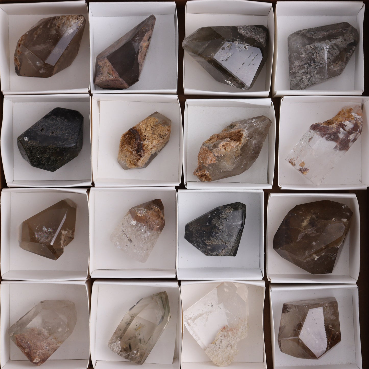 Garden Quartz Freeforms Set of 20 - Expert Wholesale and Supplier of Wholesale Crystals & Bulk Gemstones, ["Freeform","Freeforms","Garden Quartz","Quartz"]