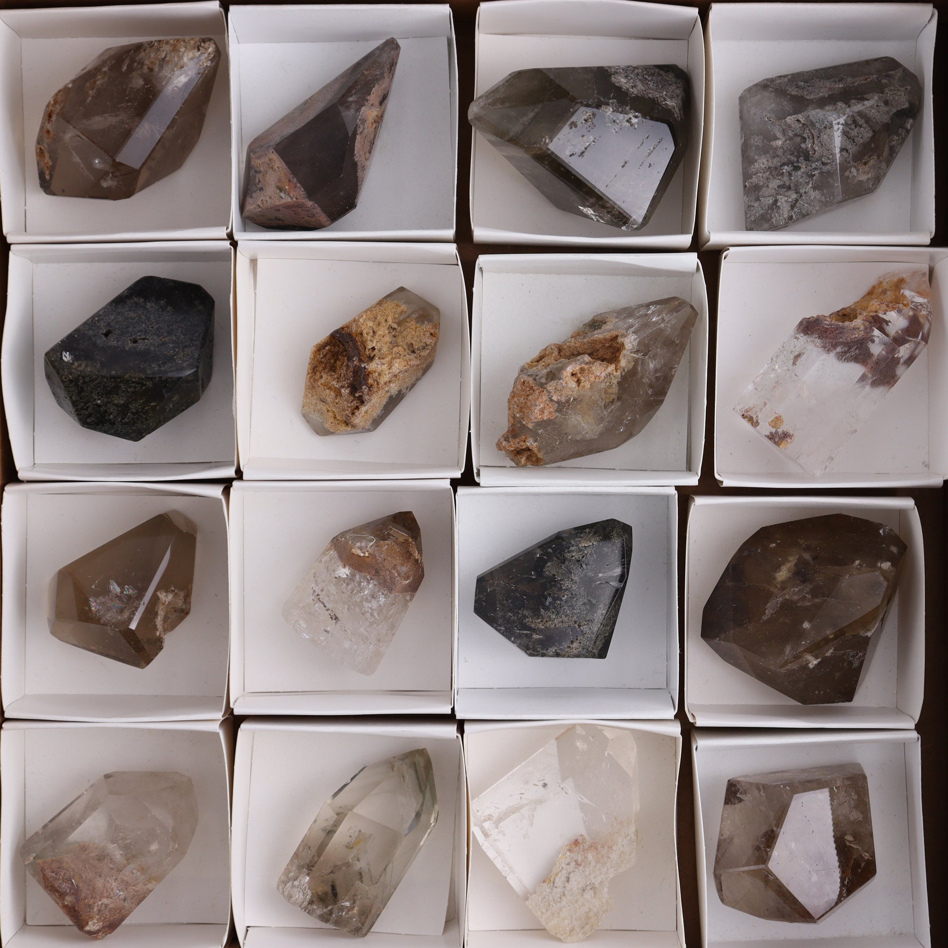 Garden Quartz Freeforms Set of 20 - Expert Wholesale and Supplier of Wholesale Crystals & Bulk Gemstones, ["Freeform","Freeforms","Garden Quartz","Quartz"]