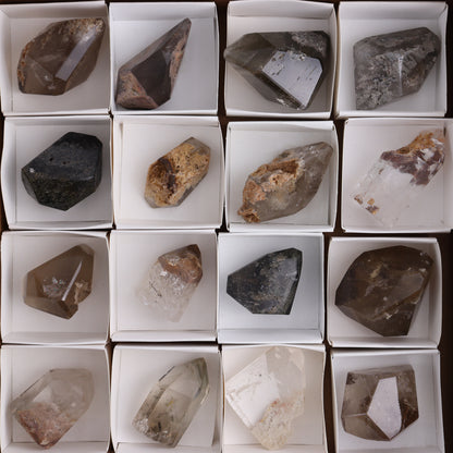 Garden Quartz Freeforms Set of 20 - Expert Wholesale and Supplier of Wholesale Crystals & Bulk Gemstones, ["Freeform","Freeforms","Garden Quartz","Quartz"]