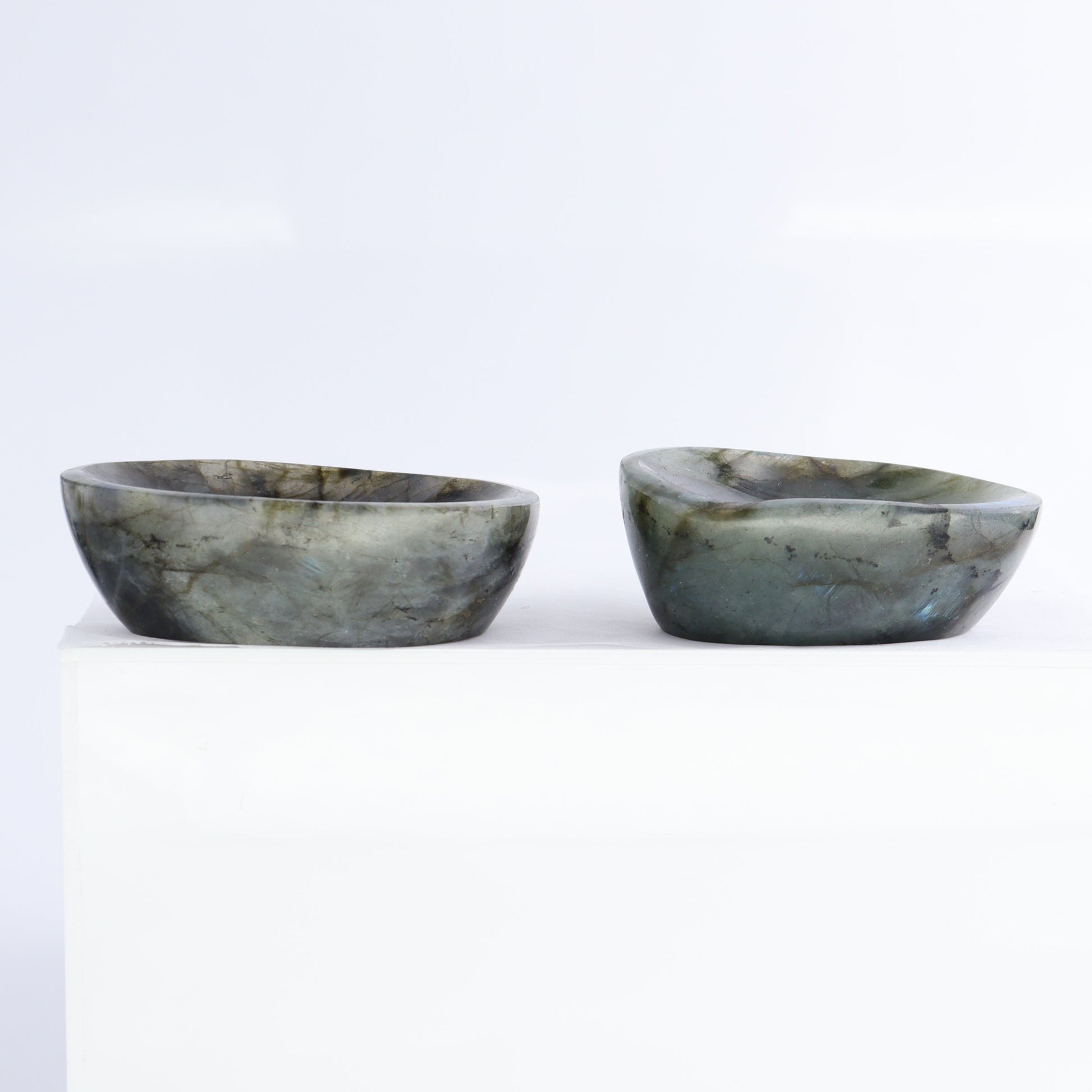 Labradorite Bowls Set of 6 - Expert Wholesale and Supplier of Wholesale Crystals & Bulk Gemstones, ["Bowls","Labradorite","Madagascar"]