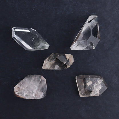Quartz Freeforms Set of 5 - Expert Wholesale and Supplier of Wholesale Crystals & Bulk Gemstones, ["Brazil","Freeforms","Garden Quartz","Quartz"]