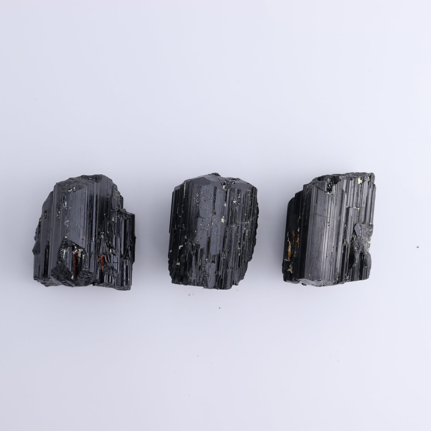 Black Tourmaline Roughs Set of 6 - Expert Wholesale and Supplier of Wholesale Crystals & Bulk Gemstones, ["Black Tourmaline","Madagascar","Rough","Tourmaline"]