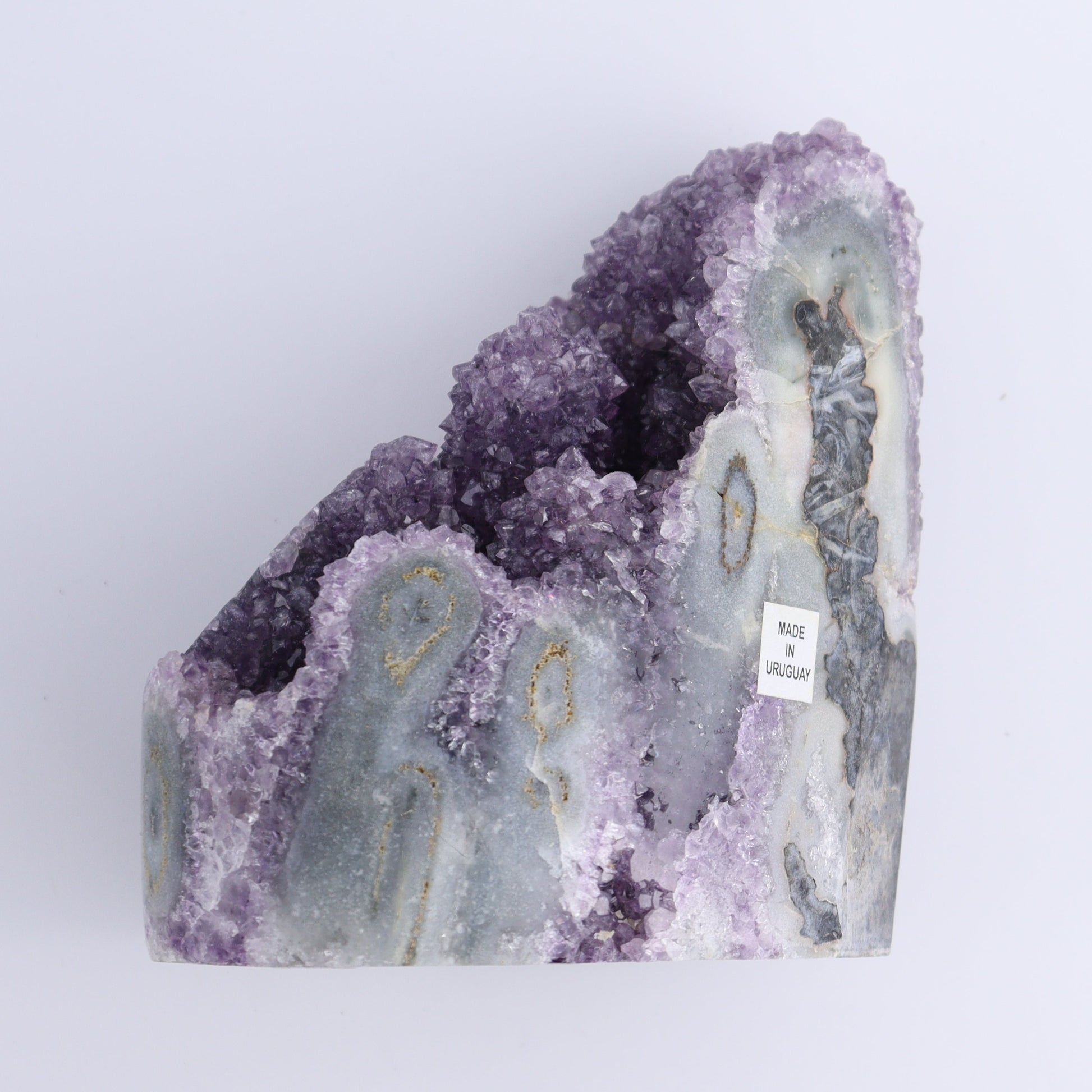 Uruguay Amethyst Set of 2 - Expert Wholesale and Supplier of Wholesale Crystals & Bulk Gemstones, ["Amethyst","Cut Base","Uruguay"]