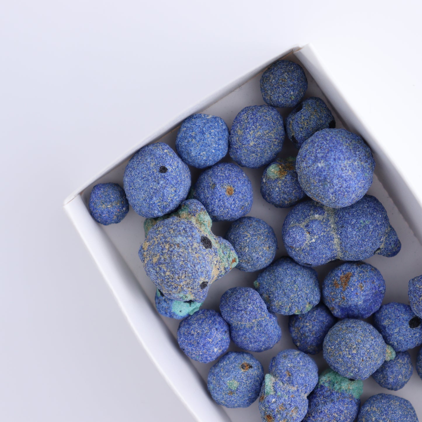 Azurite Blueberries - Expert Wholesale and Supplier of Wholesale Crystals & Bulk Gemstones, ["azurite","Rough","Roughs"]