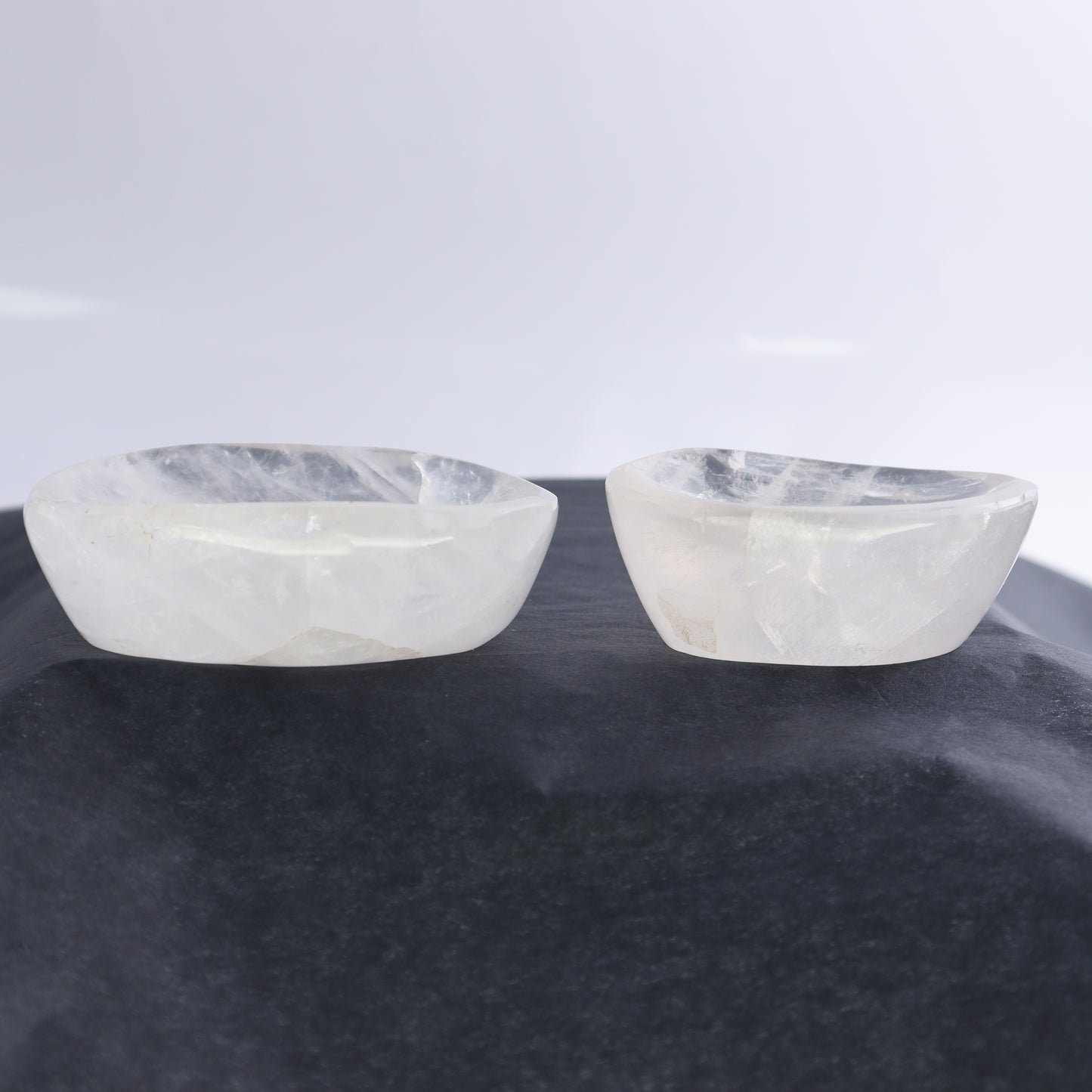 Clear Quartz Bowls Set of 5 - Expert Wholesale and Supplier of Wholesale Crystals & Bulk Gemstones, ["Bowls","Clear Quartz","Madagascar","Quartz"]