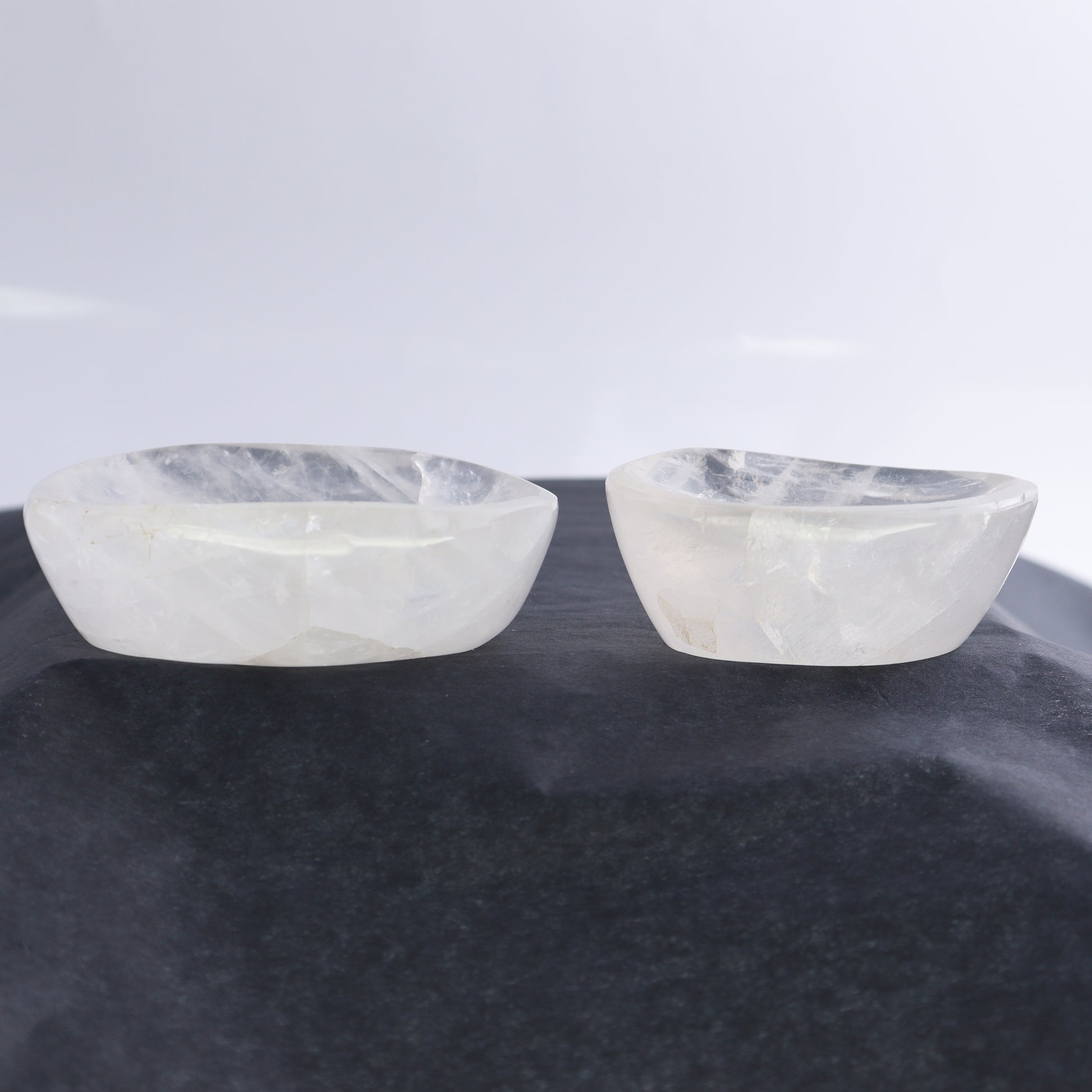Clear Quartz Bowls Set of 5 - Expert Wholesale and Supplier of Wholesale Crystals & Bulk Gemstones, ["Bowls","Clear Quartz","Madagascar","Quartz"]
