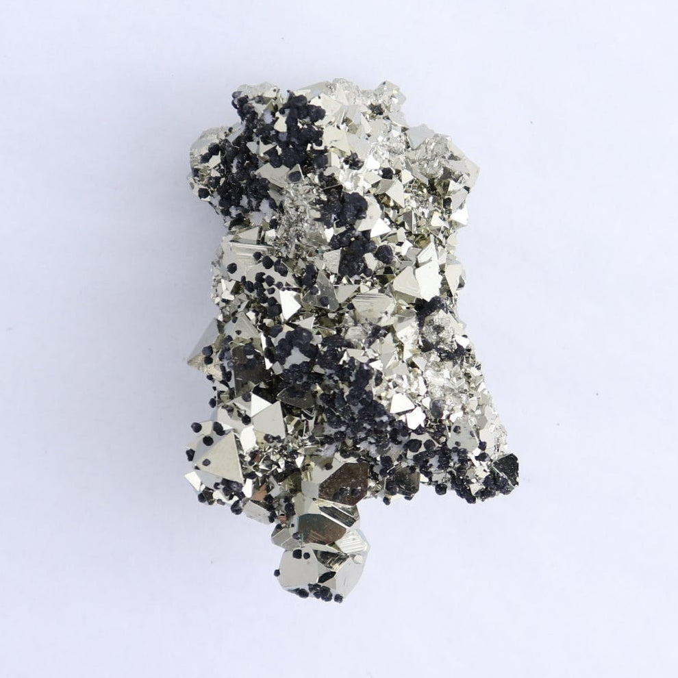 Pyrite Clusters Set of 4
