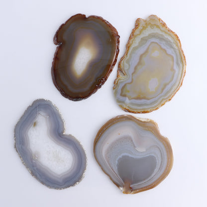 Agate Slices Set of 8 - Expert Wholesale and Supplier of Wholesale Crystals & Bulk Gemstones, ["Agate","Slices and Slabs"]