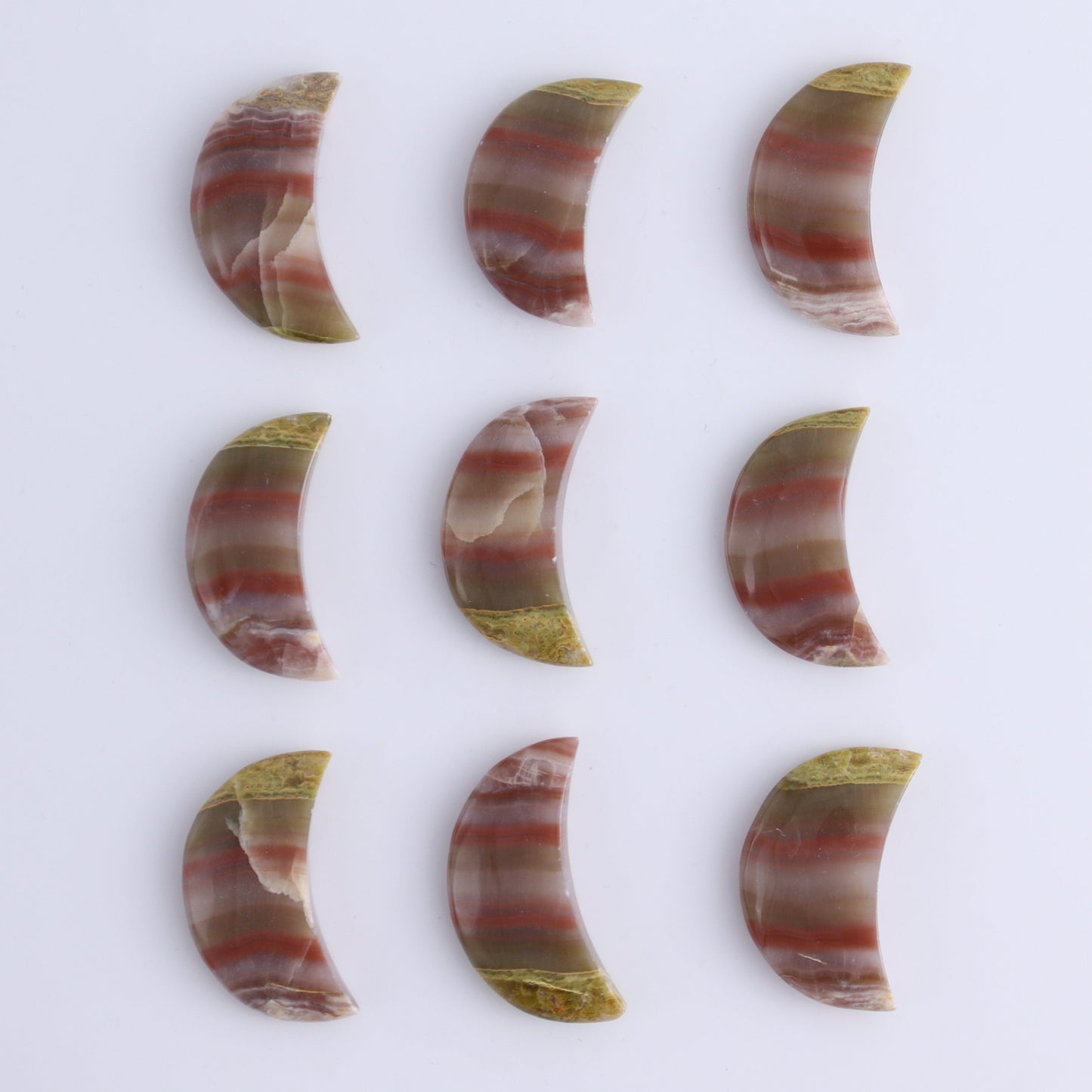 One Rose Calcite Little Moon - Expert Wholesale and Supplier of Wholesale Crystals & Bulk Gemstones, ["Calcite","moons","Pakistan","Rose Calcite"]