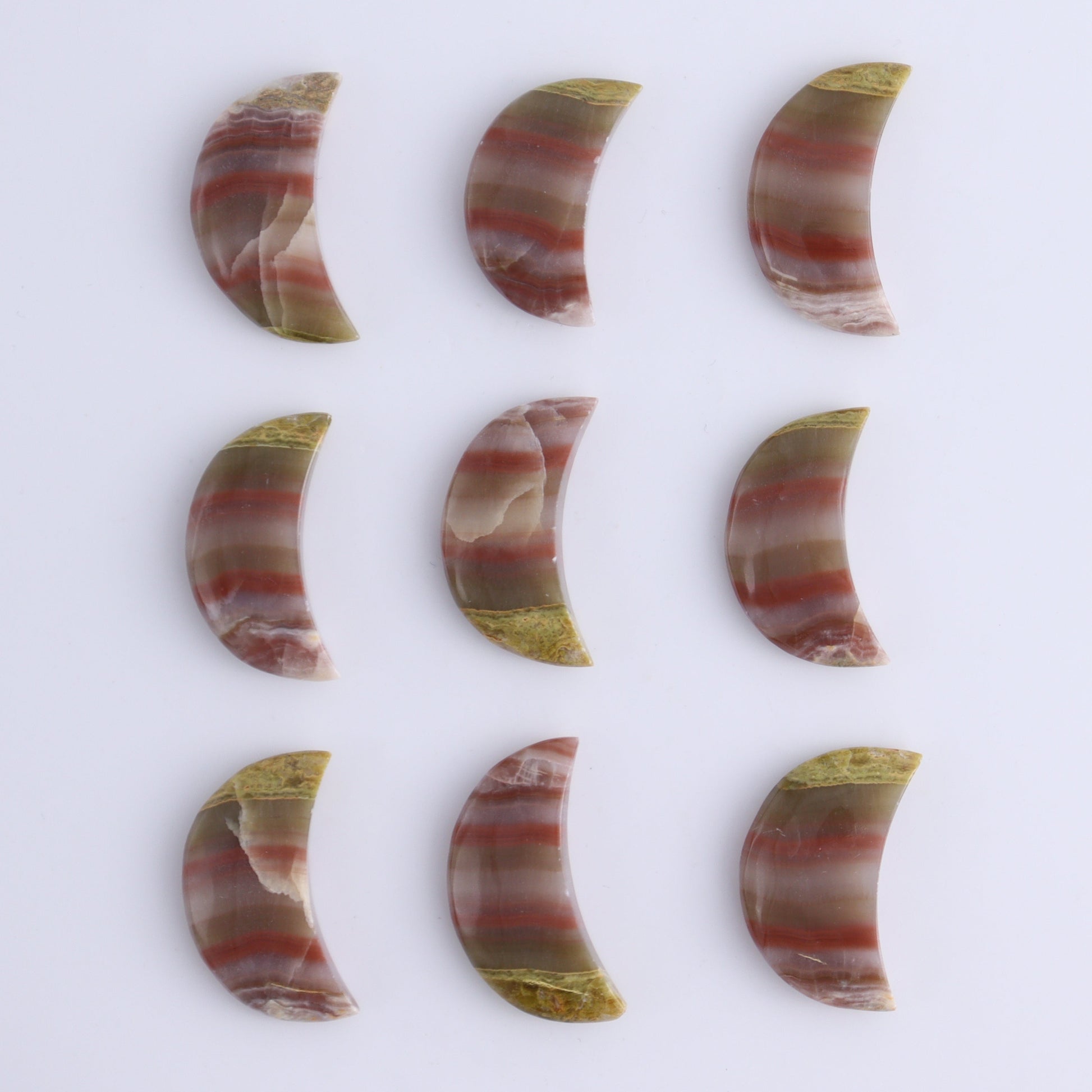 One Rose Calcite Little Moon - Expert Wholesale and Supplier of Wholesale Crystals & Bulk Gemstones, ["Calcite","moons","Pakistan","Rose Calcite"]