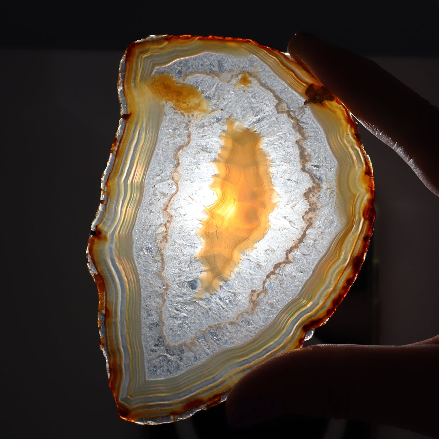 Iris Agate Slices Set of 6 - Expert Wholesale and Supplier of Wholesale Crystals & Bulk Gemstones, ["Agate","Iris Agate","Slices and Slabs"]